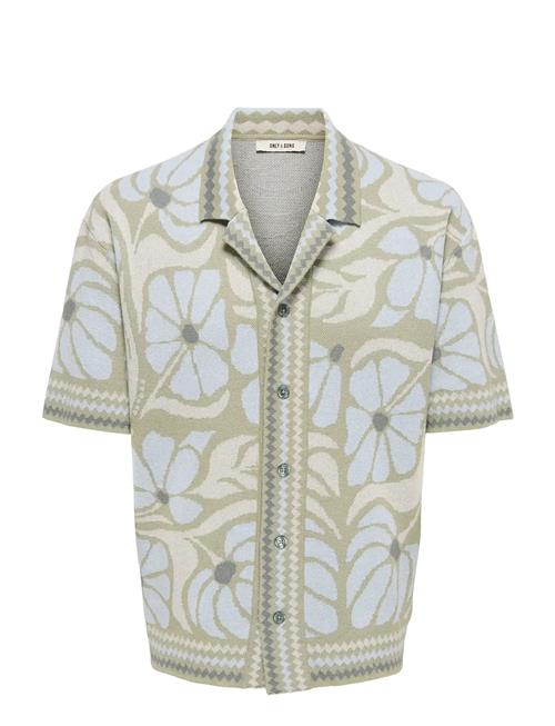 ONLY & SONS | Onsduke Rlx Jaq Ss Shirt Knit | XXL