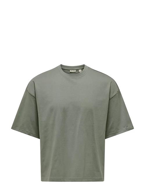 ONLY & SONS | Onsfred Rlx Ss Crop Tee | XXL