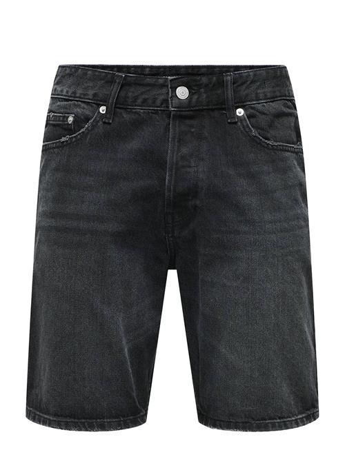 ONLY & SONS | Onsedge Black 2047 Tai Dnm Shorts Noos | M