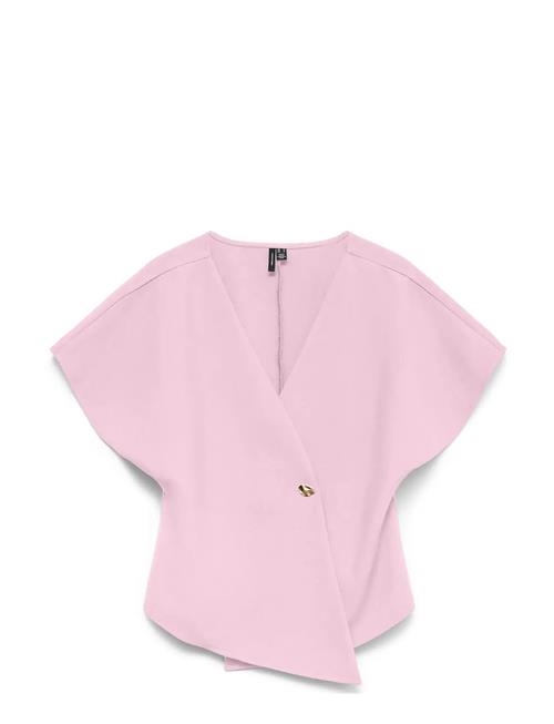 Vero Moda | Vmsmilla Sonja Ss V-Neck Top Exp | M