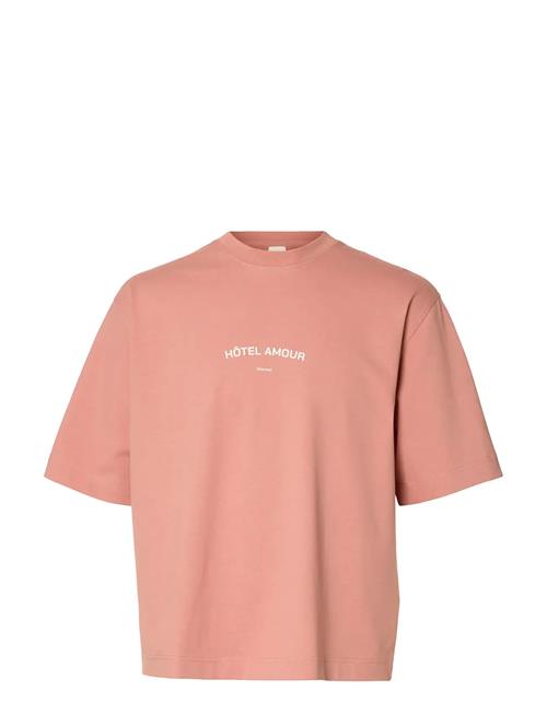 Selected | Slhboxyliam Ss O-Neck Tee Hotel Amour | L