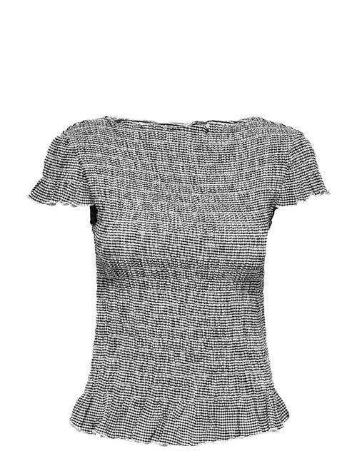 ONLY | Onlcelle Cap Smock Boatneck Top Jrs | XS