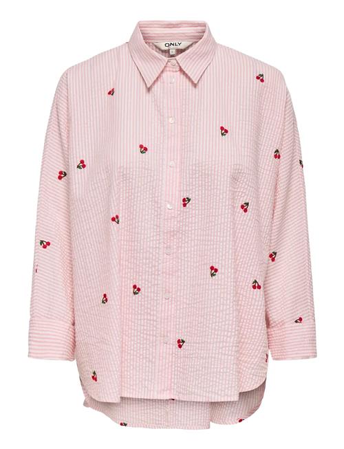 ONLY | Onlnew Lina Grace L/S Cherry Shirt Wvn | M