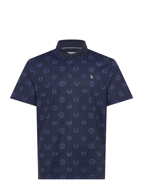 Original Penguin Golf | Victory Crest Jacquard Polo | L