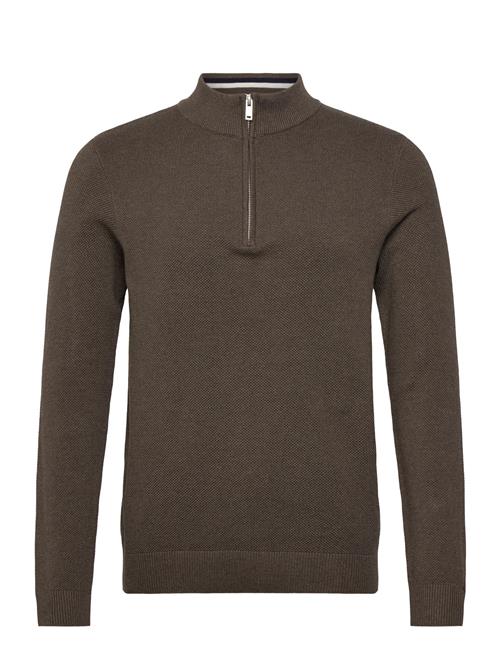 Lindbergh | Structure Zip Neck Knit | XL