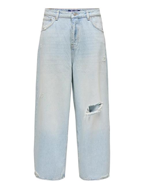 ONLY & SONS | Onsfade Loose Lb Destroy 6592 Azg Dnm | 34 x 32