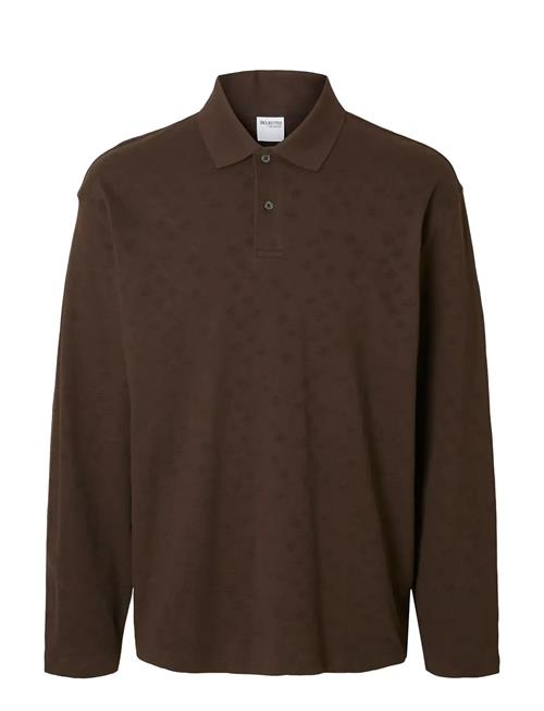 Selected | Slhrelaxpaul Jacquard Ls Polo | XXL