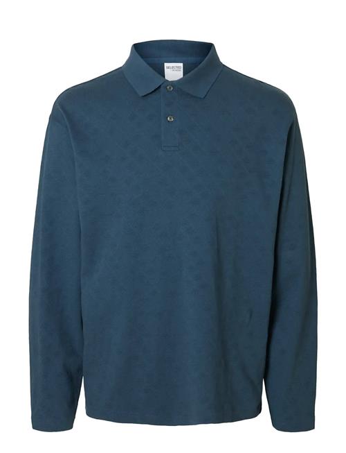 Selected | Slhrelaxpaul Jacquard Ls Polo | L