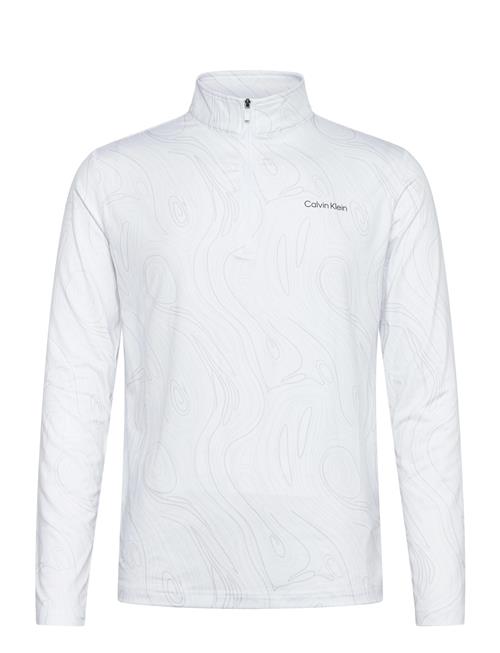 Calvin Klein Golf | Printed Newport Half Zip | L