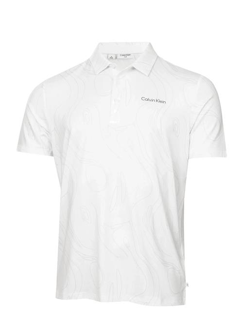 Calvin Klein Golf | Marble Print Polo | M