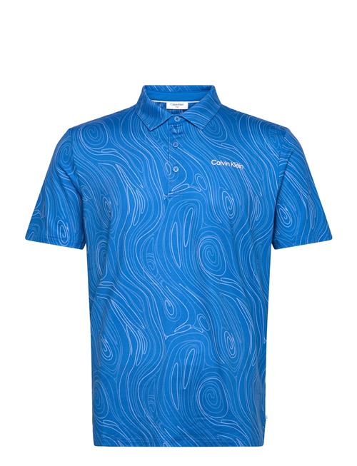 Calvin Klein Golf | Marble Print Polo | M