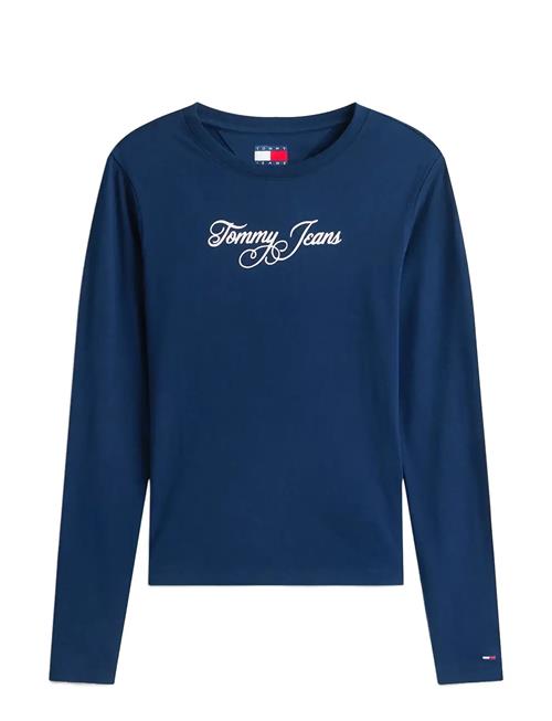 Tommy Jeans | Tjw Slim Essential Logo 1 Ls Tee | XXS