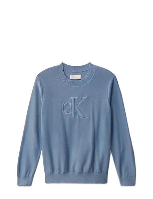 Calvin Klein | Quilted Monogram Sweater | 128