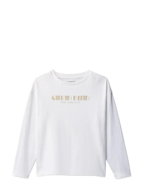 Calvin Klein | Glitter Aw Boxy L/S T-Shirt | 140