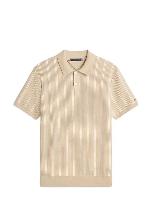 Tommy Hilfiger | Knitted Vertical Stripe Ss Polo | XS