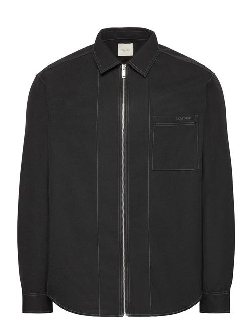 Calvin Klein | Ls Gabardine Rlxed Overshirt | XL