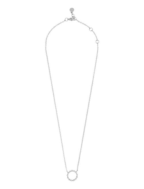 SNÖ of Sweden | Sprinkles Circle Pendant Neck 45 S/Clear - 45 Cm | ONE SIZE 45 cm