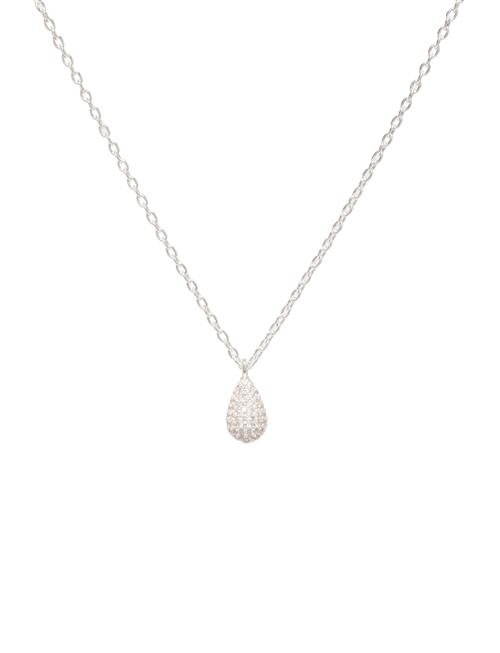SNÖ of Sweden | Naomi Drop Pendant Neck 45 S/Clear - 45 Cm | ONE SIZE 45 cm