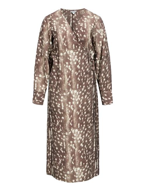 Object | Objbetri L/S Wrap Long Dress Aw Fair 25 | 34