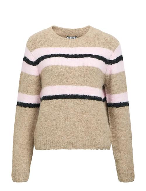 Object | Objgalia L/S Re Knit Pullover Aw Fair 25 | M