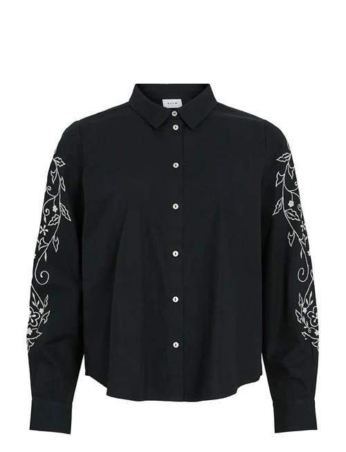 Vila | Vifelice L/S Embroidery Shirt | 36