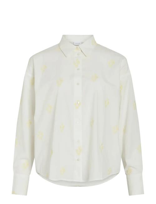 Vila | Viholma Embrodiery L/S Loose Shirt/1 | 40