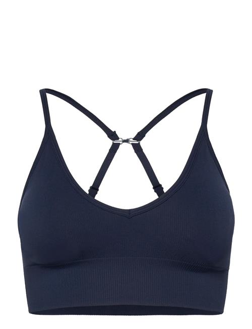 STRONGER | Seamless Ribbed Strap Sports Bra | L