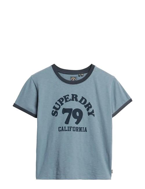 Superdry | Beach Graphic Fitted Ringer T | 40