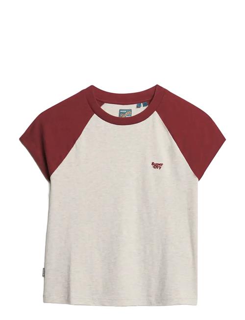 Superdry | Essential Logo Raglan Slub Tee | 42