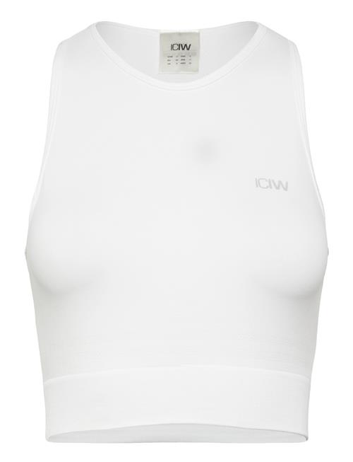 ICANIWILL | Define Seamless Cropped Tank Top-Navy-Xxl | L