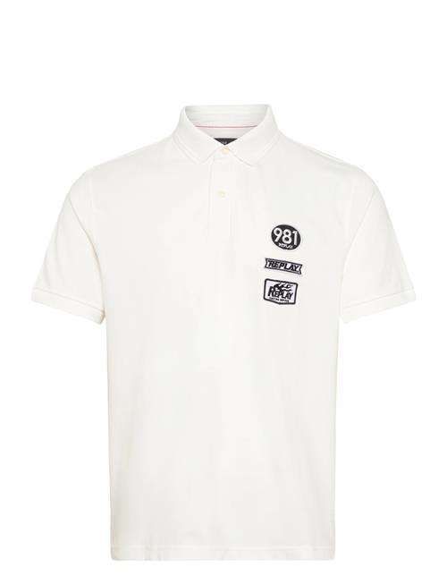 Replay | Polo Regular  Piquetnatural White | XXXL