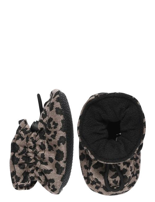 Melton | Leopard Textile Slippers | 24/25