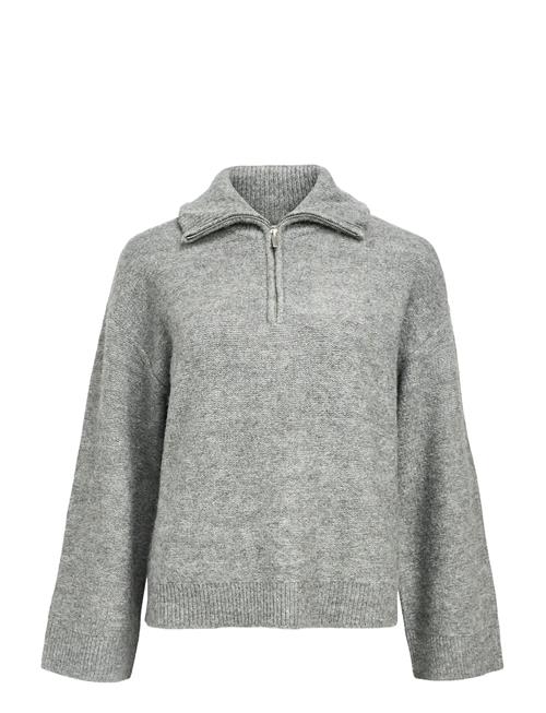 Object | Objdiana Ls Re Zip High Neck Knit Noos | XL