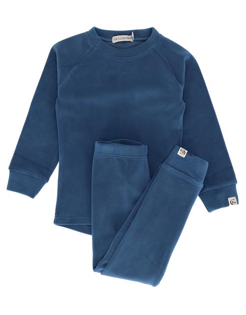 Gullkorn Jona Fleece-sæt Storm Blue  Storm Blue 110/116 cm  Blå  110/116 cm  mand