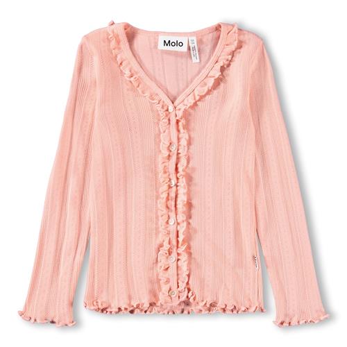 Molo GOTS Ramsi Langærmet Top Peach Bud  Peach Bud 92/98 cm  Lyserød  92/98 cm  kvinde