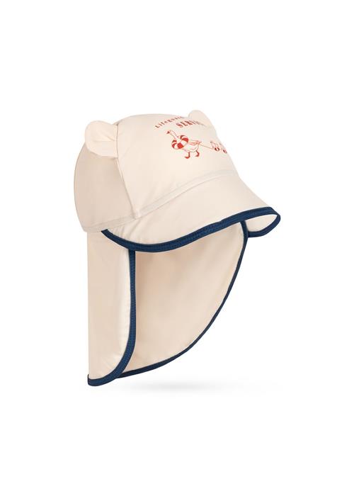 Konges Sløjd Aster Bear Solhat Seedpearl  Seedpearl 12-18 months  Hvid  12-18 måneder  mand