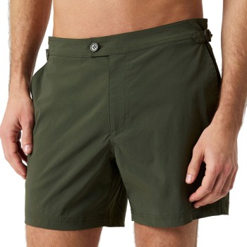 Björn Borg Badebukser Borg Tailored Swim Shorts Mørkgrøn  polyamid Large Herre