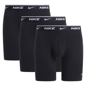 Nike 3P Essentials Cotton Stretch Boxer Long Sort bomuld X-Large Herre