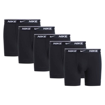 Nike 5P Essentials Cotton Stretch Boxers Sort bomuld Large Herre