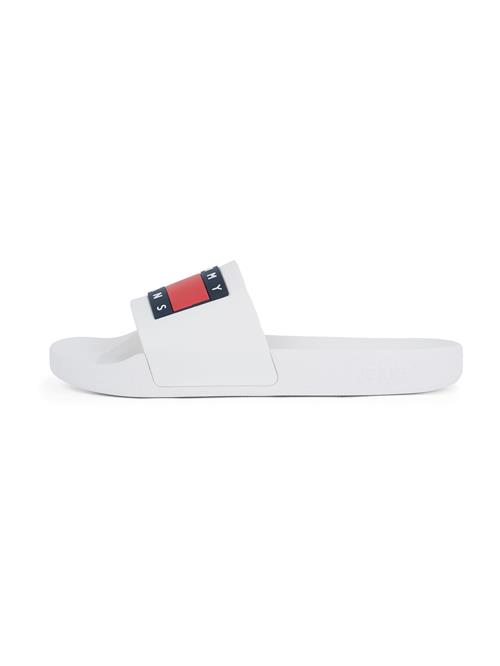 Tommy Jeans Pantoletter 'Ess'  mørkeblå / rød / hvid
