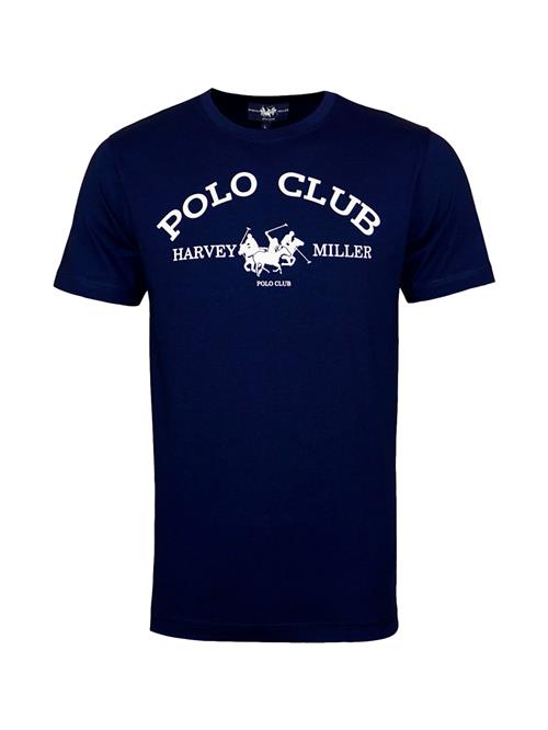 HARVEY MILLER Bluser & t-shirts 'Polo Club'  blå / hvid