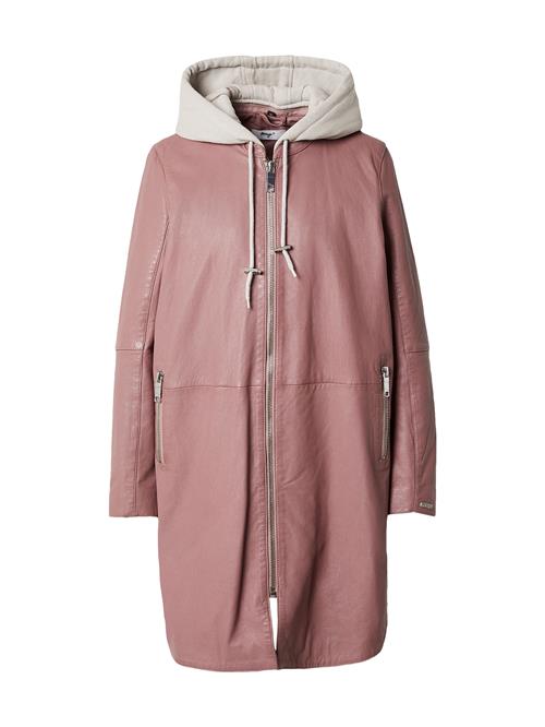 Maze Overgangsfrakke  lysegrå / rosé