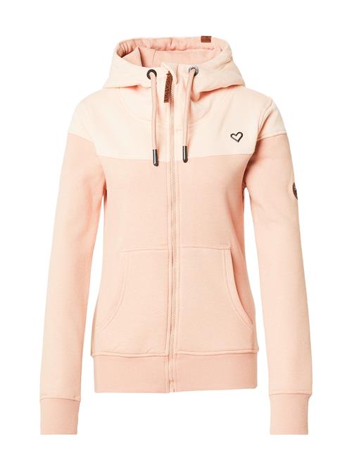 alife & kickin Sweatjakke 'PalinaAK A'  pastelorange / lyseorange