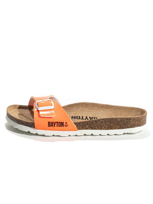 Bayton Pantoletter 'Jazz'  orange / sort
