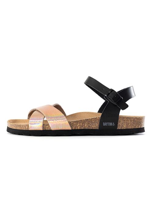Bayton Sandaler  lilla / fersken / lyserød / sort