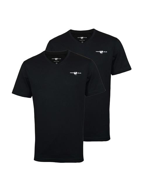 HARVEY MILLER Bluser & t-shirts  sort / hvid