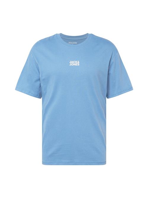 JACK & JONES Bluser & t-shirts 'CLASSIC'  himmelblå / offwhite