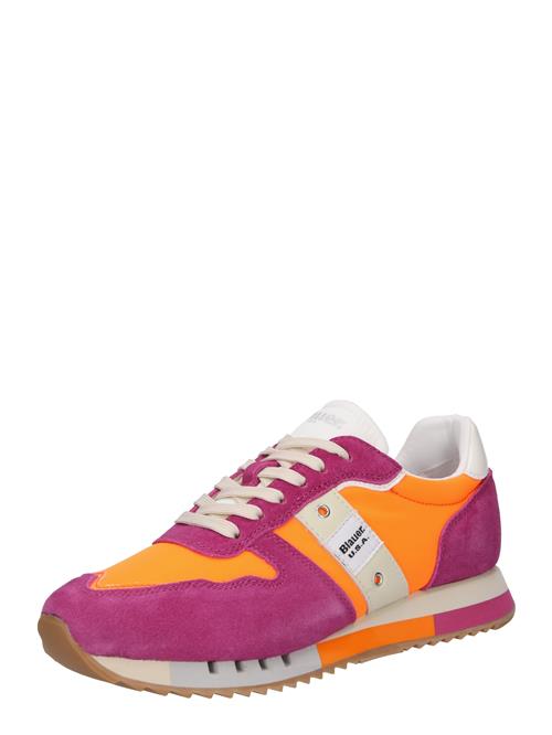 Blauer.USA Sneaker low 'Melrose 01'  greige / orange / mørk pink / hvid