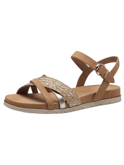 Tamaris Sandaler  mørkebeige / pueblo