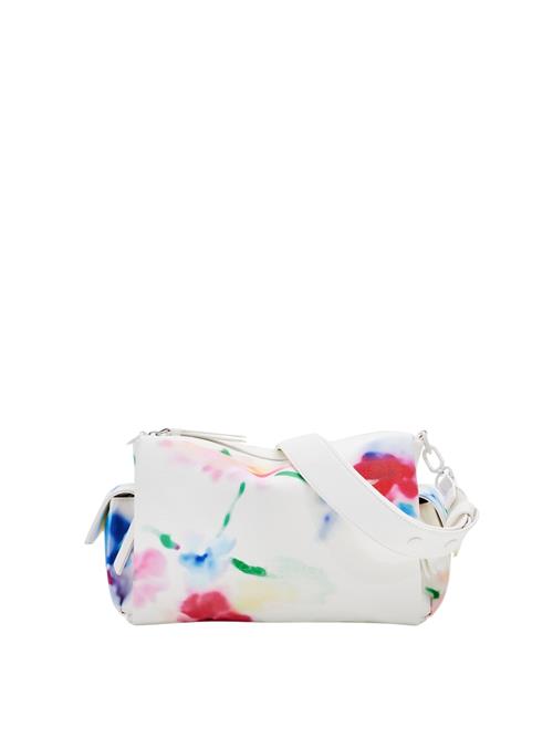 Desigual Skuldertaske 'Liquidflower Habana'  blå / grøn / rød / offwhite